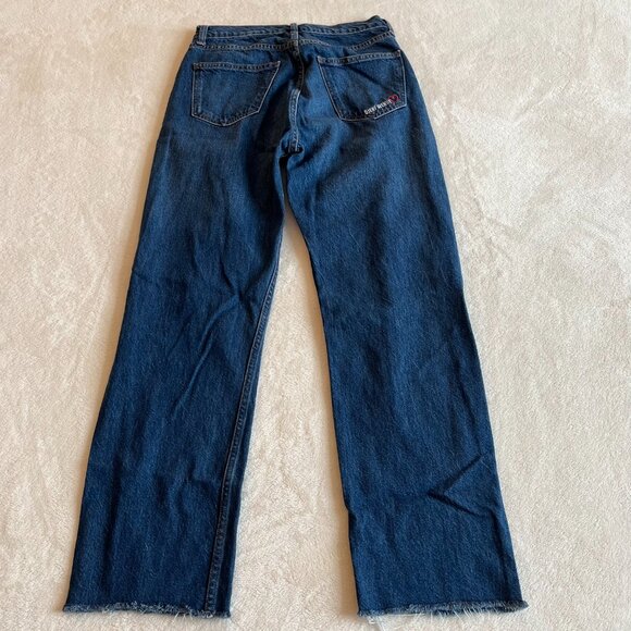 Djerf Avenue Relaxed Jeans Dark Blue - Picture 3 of 5